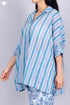 Mulmul Cotton Boxy Shirt In Graphic Print